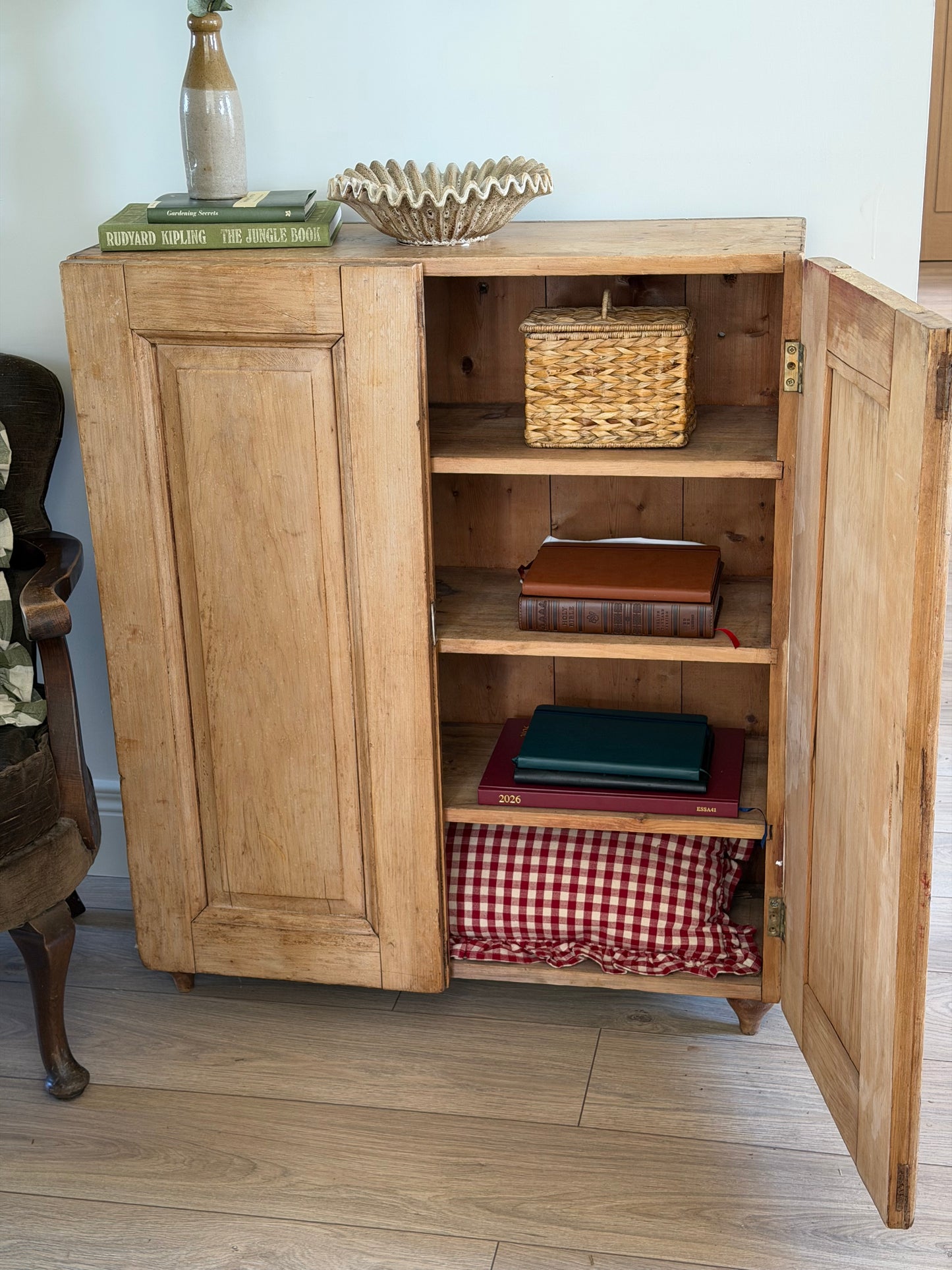 Victorian Pine Cupboard