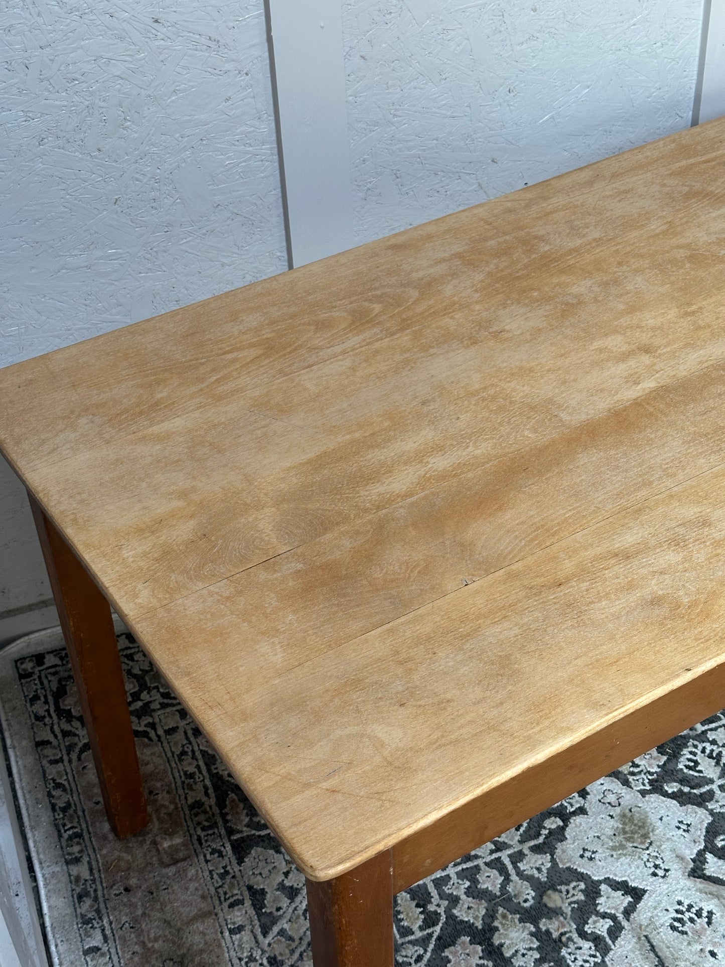 Edwardian Pine & Beech table