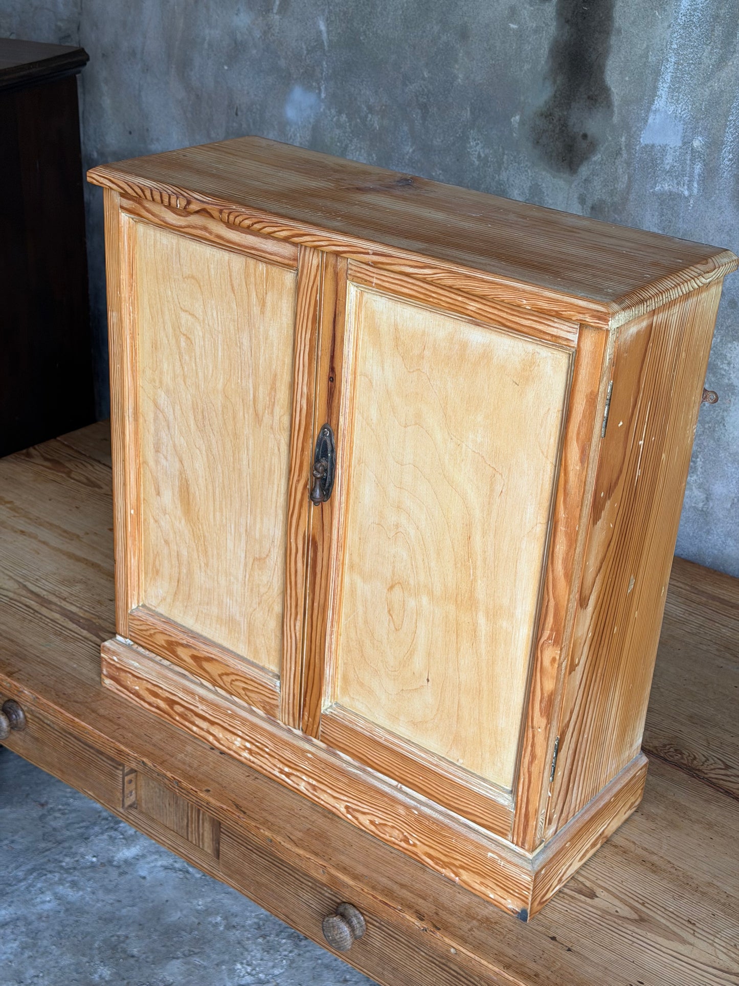 Edwardian Pine Cupboard