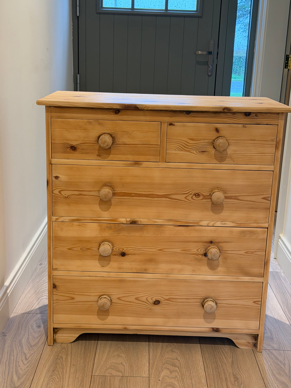 Victorian Pine Chest of Drawers