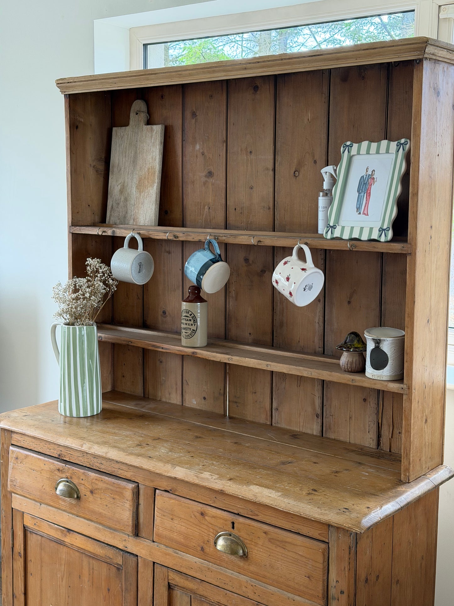 Victorian Pine Dresser