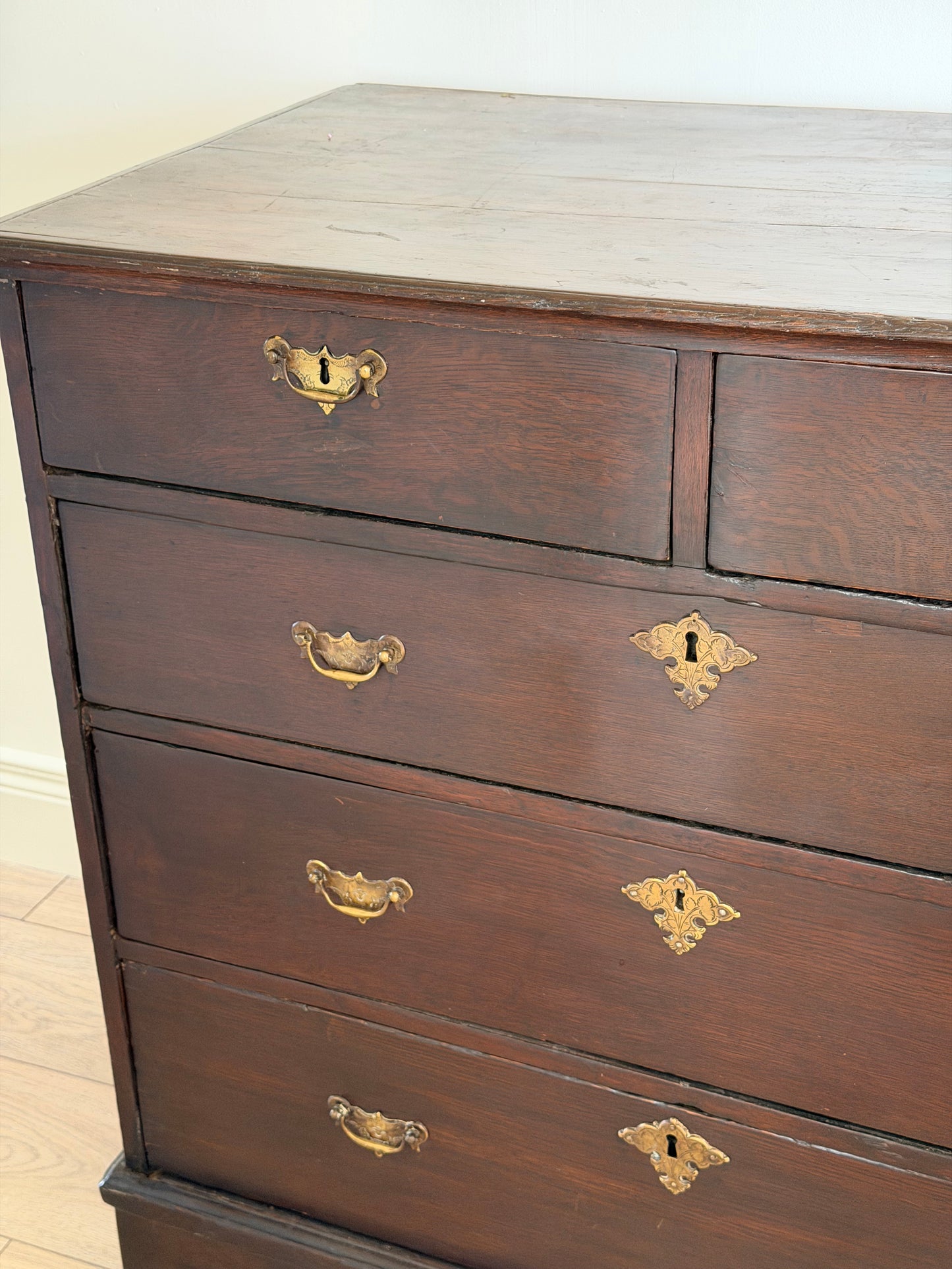 George III Oak Chest of Drawers