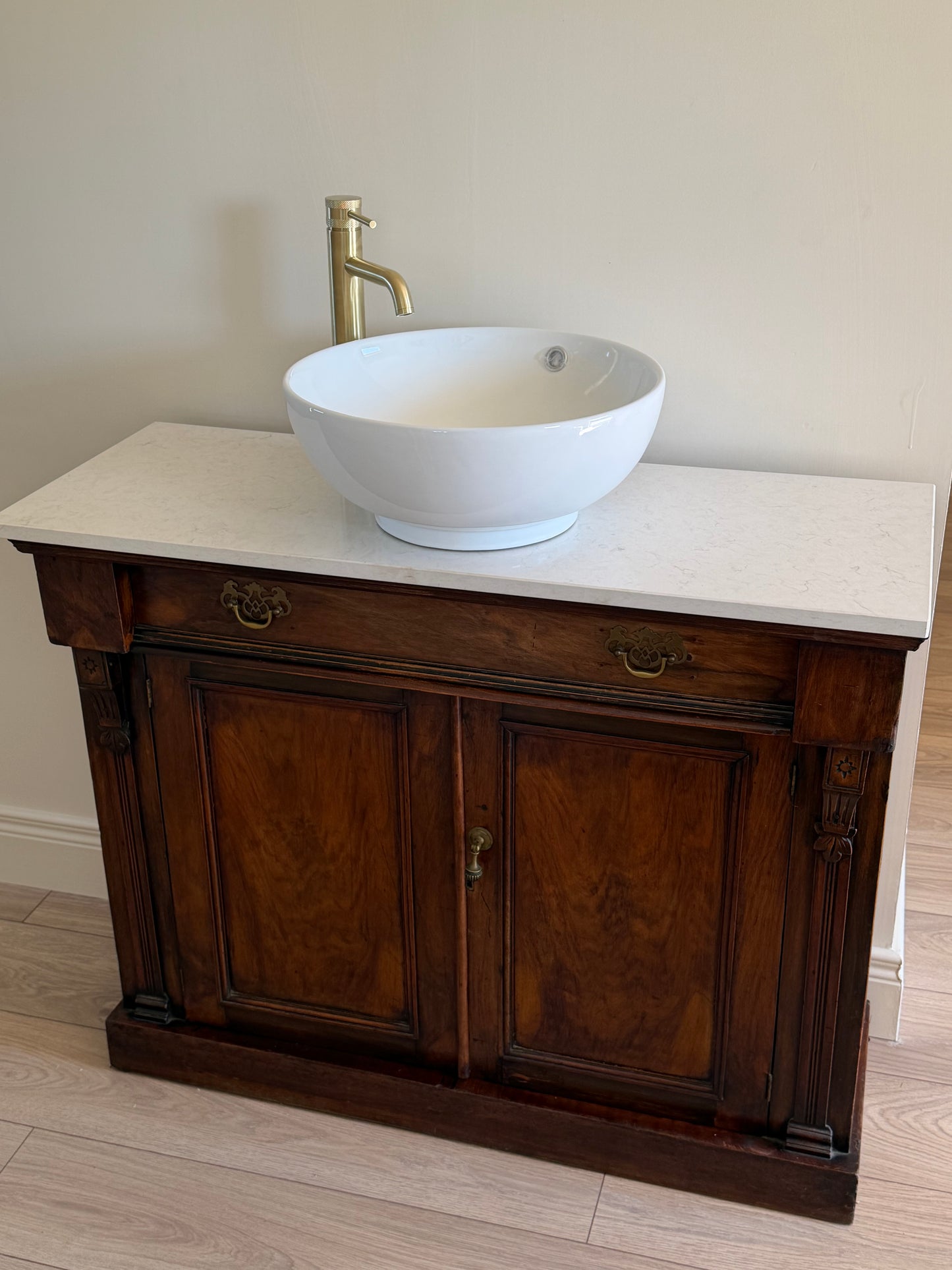 Bespoke Antique Vanity Unit