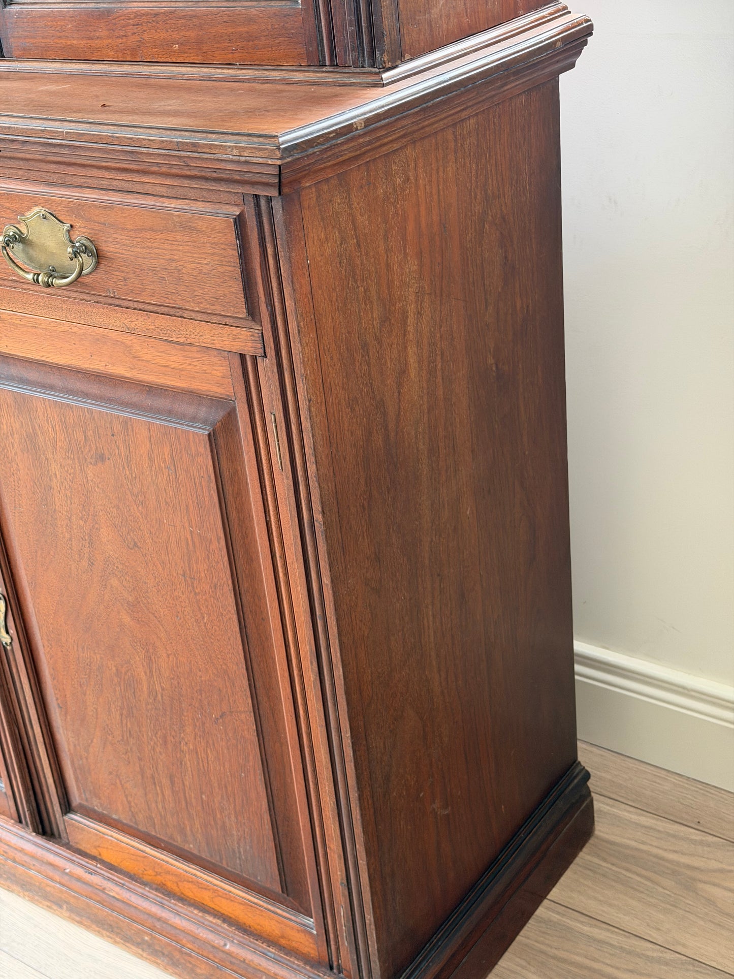 Victorian Walnut Bookcase
