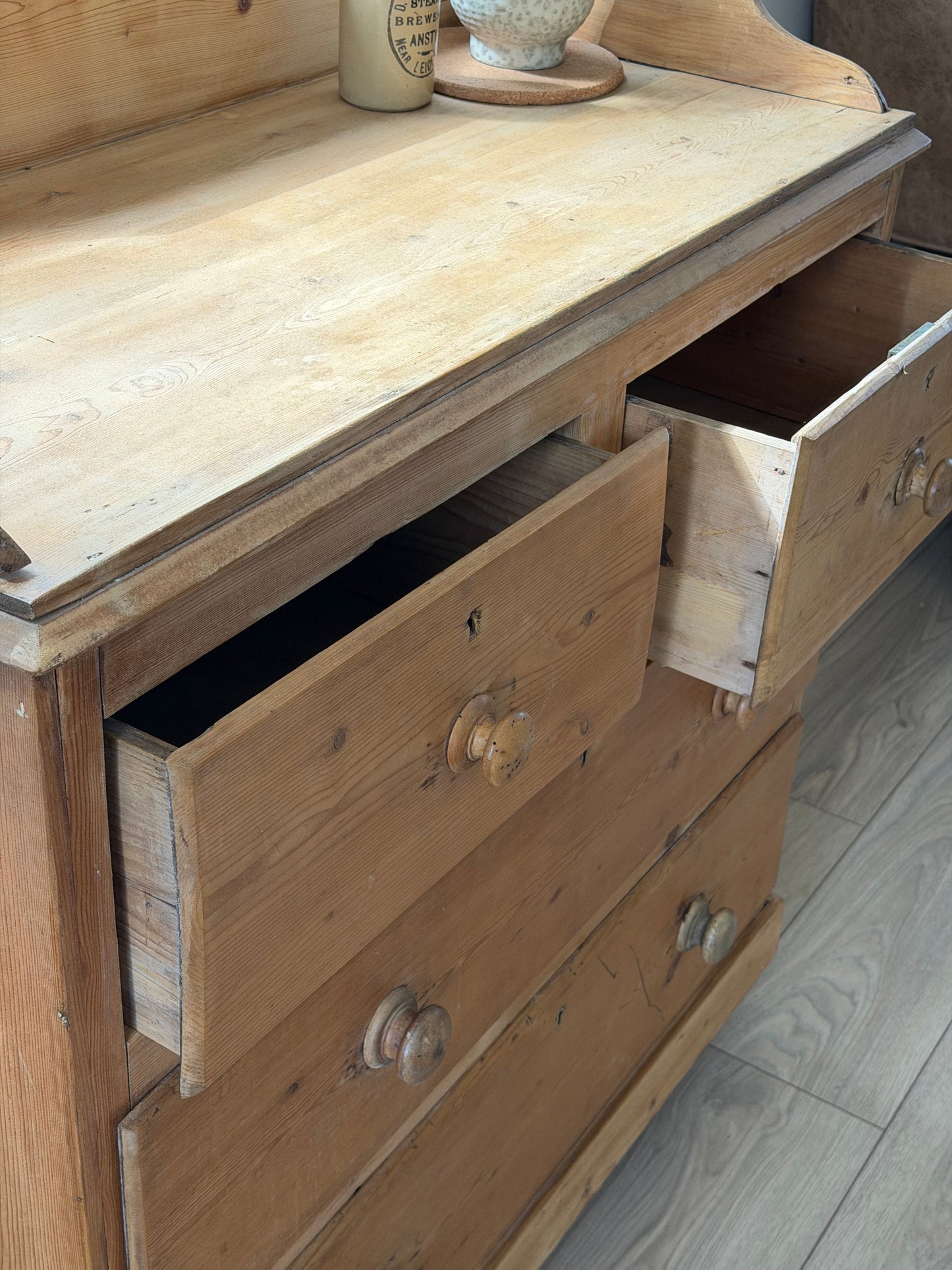 Victorian Pine Chest of Drawers