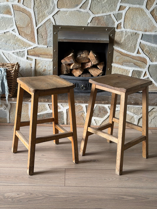 Wooden stool