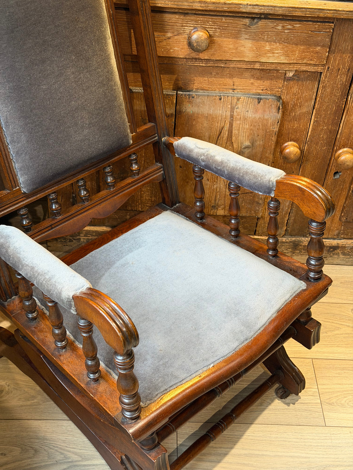 Platform rocking chair