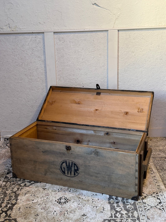 Great Western Railway Wooden Trunk