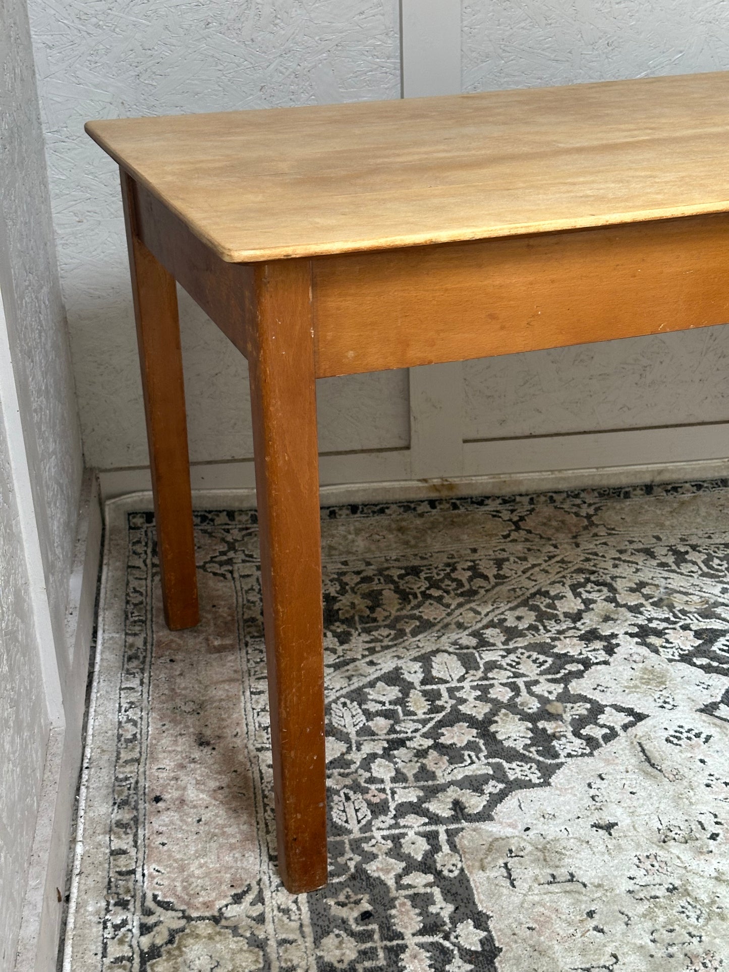 Edwardian Pine & Beech table