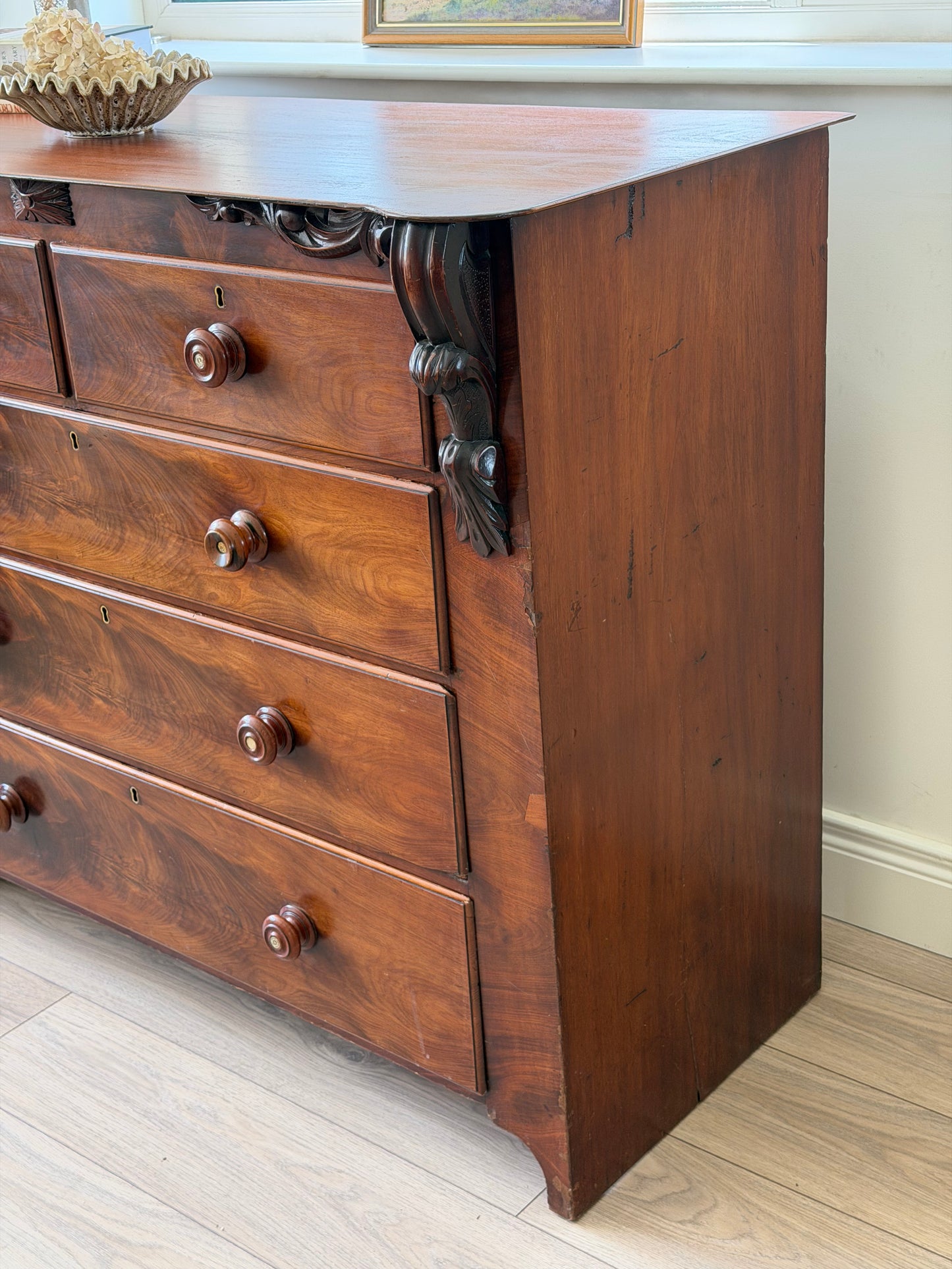 Victorian Large Chest of Drawers